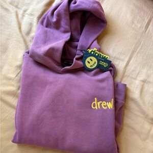 Drew House scribble hoodie burgundy